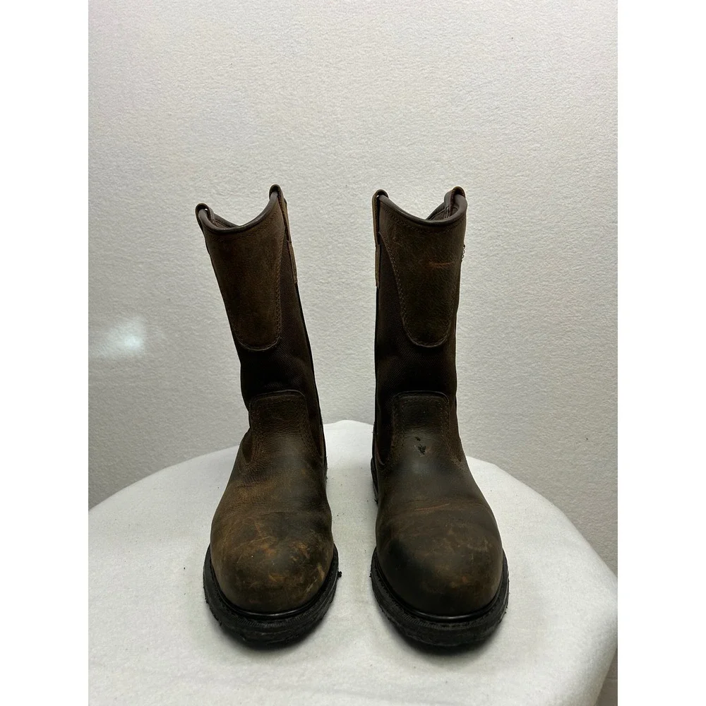 Carhartt Men's Waterproof Steel Toe Work Boots Brown‎ Size 8.5 D